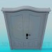 3d model Double door - preview