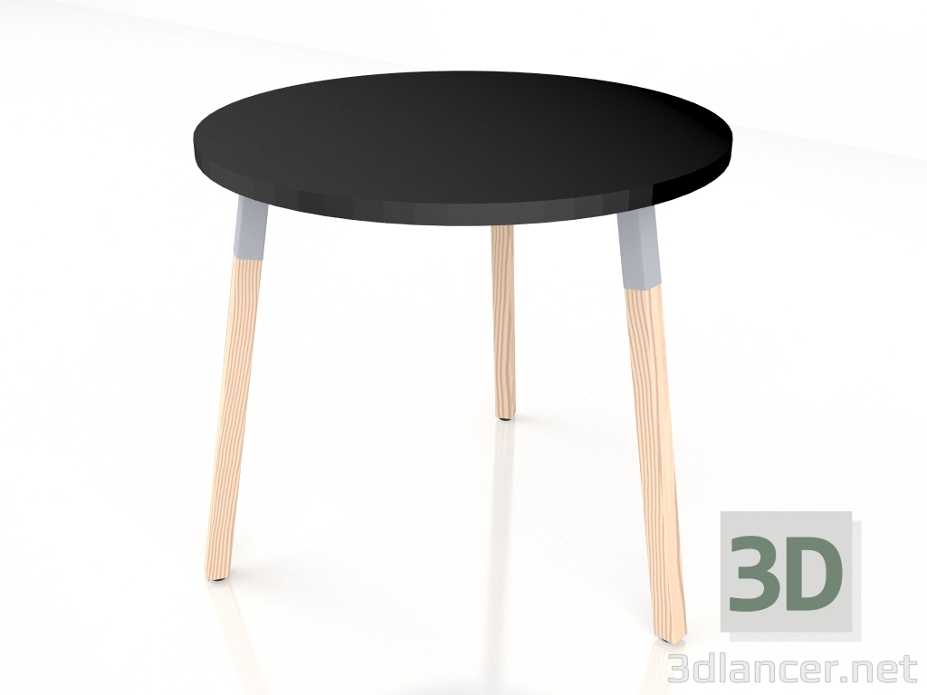 modello 3D Tavolo da pranzo Ogi W PLD80 (800x800) - anteprima