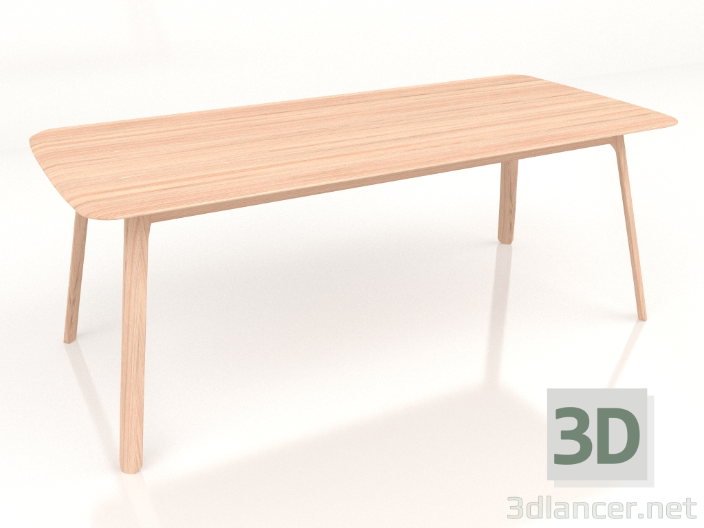 3d model Dining table Teska 200 - preview