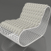 3d model Sillón club (blanco) - vista previa