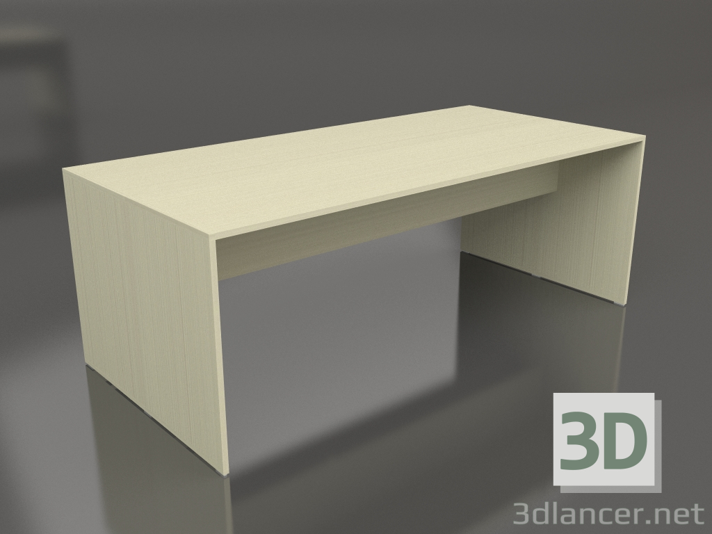 3d model Mesa de comedor 210 (Anodizado oro oscuro) - vista previa