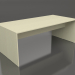 3d model Mesa de comedor 210 (Anodizado oro oscuro) - vista previa