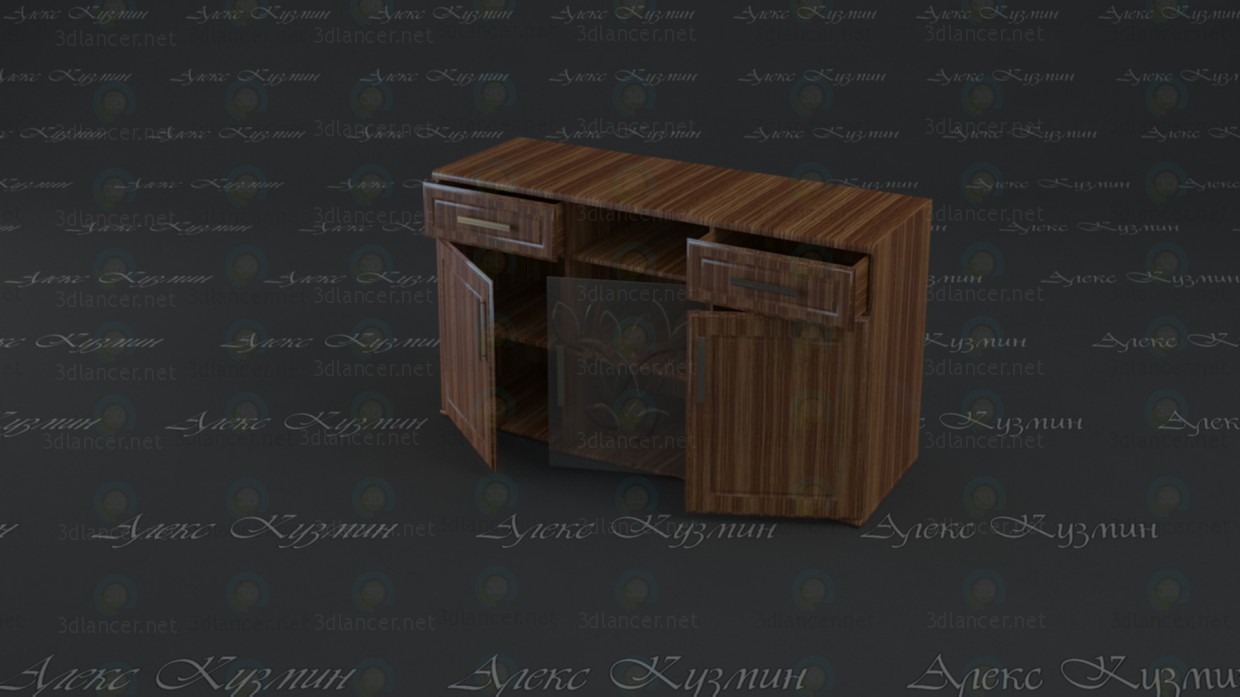 3d model Chest - preview