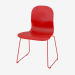 3d model Stackable Red Tate Chair - preview