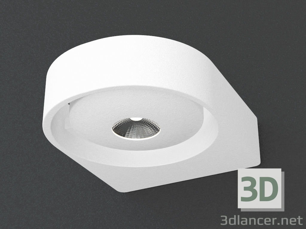 3d model Overhead Led Downlight (DL18696_11WW-White) - preview