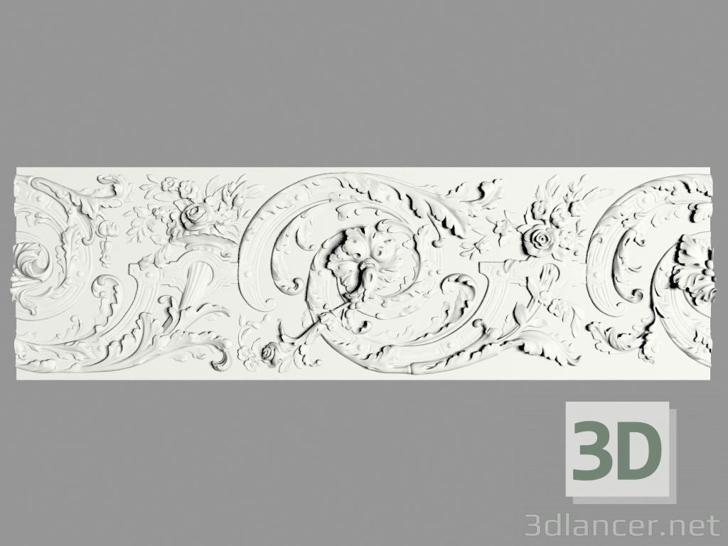 modello 3D Frieze (FR14) - anteprima