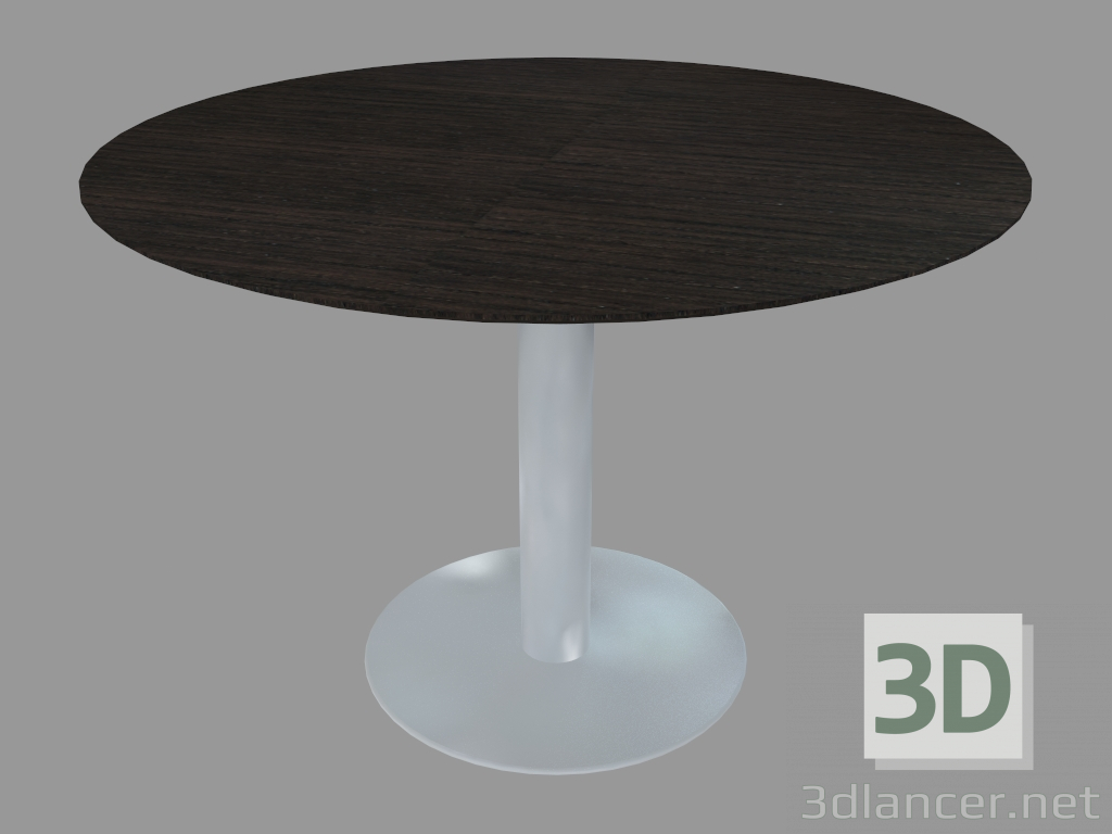 modèle 3D Table à manger (frêne teinté gris D110) - preview