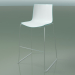 3d model Bar stool 0471 (on a sled, two-color polypropylene) - preview