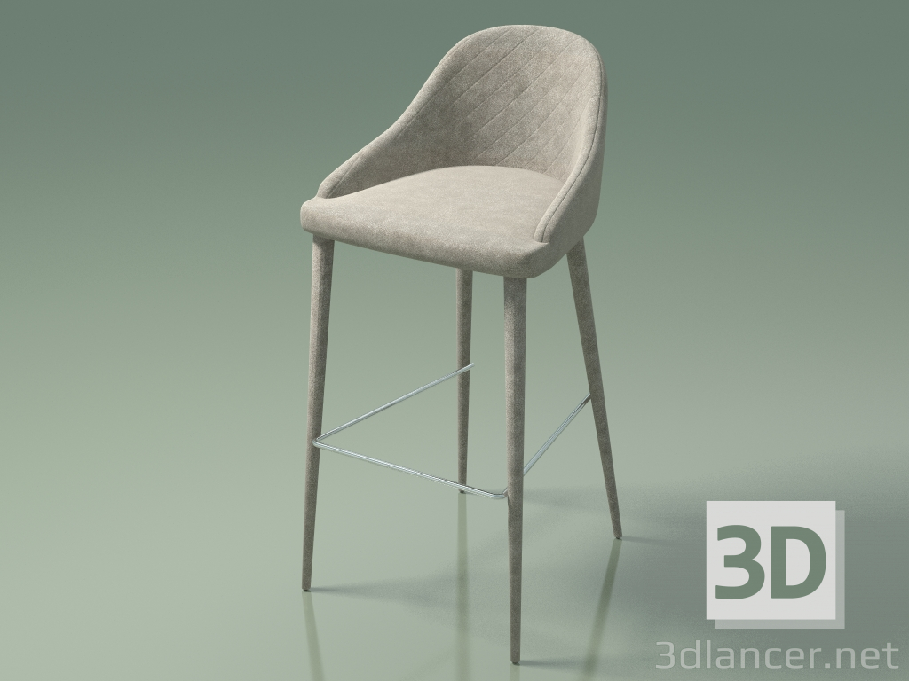 3d model Bar chair Elizabeth (111271, beige) - preview