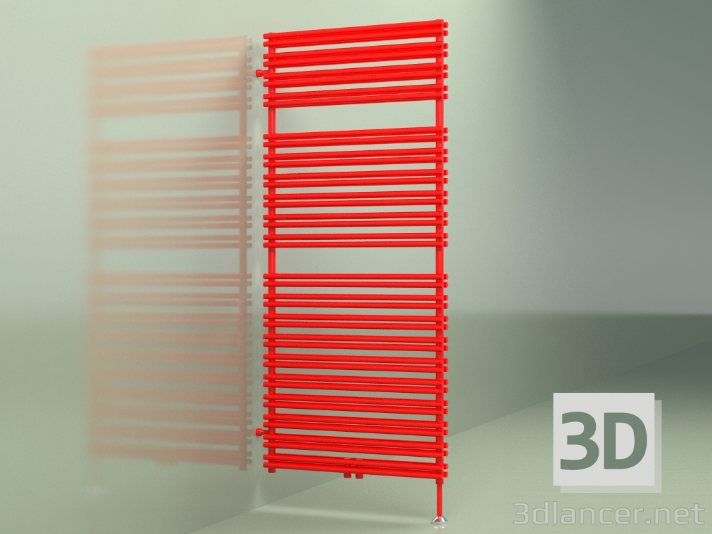 3d model Heated towel rail - Mauritius (MAU 18 07, RAL - 3026) - preview