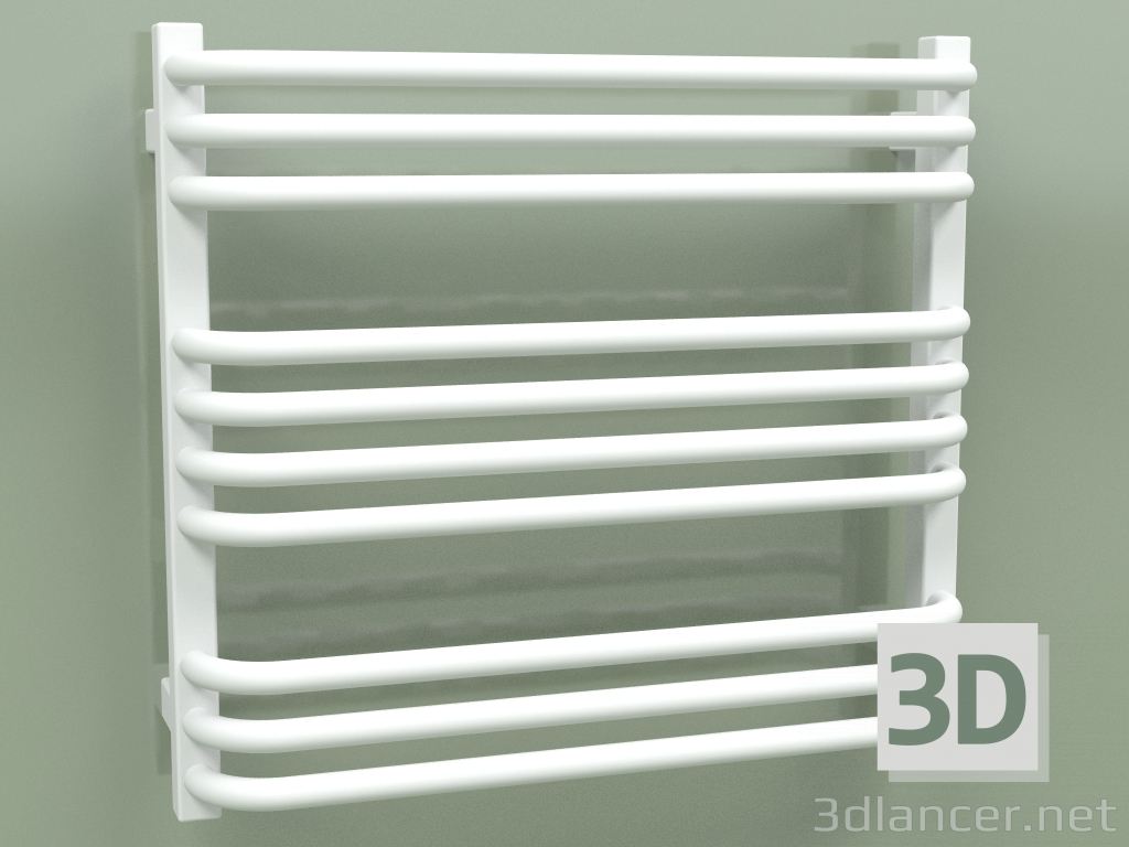 modello 3D Scaldasalviette elettrico Alex One (WGALN054060-S8-P4, 540x600 mm) - anteprima