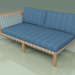 3D Modell Sofa (rechtes Modul) 121 - Vorschau