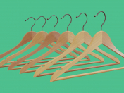 wooden hangers