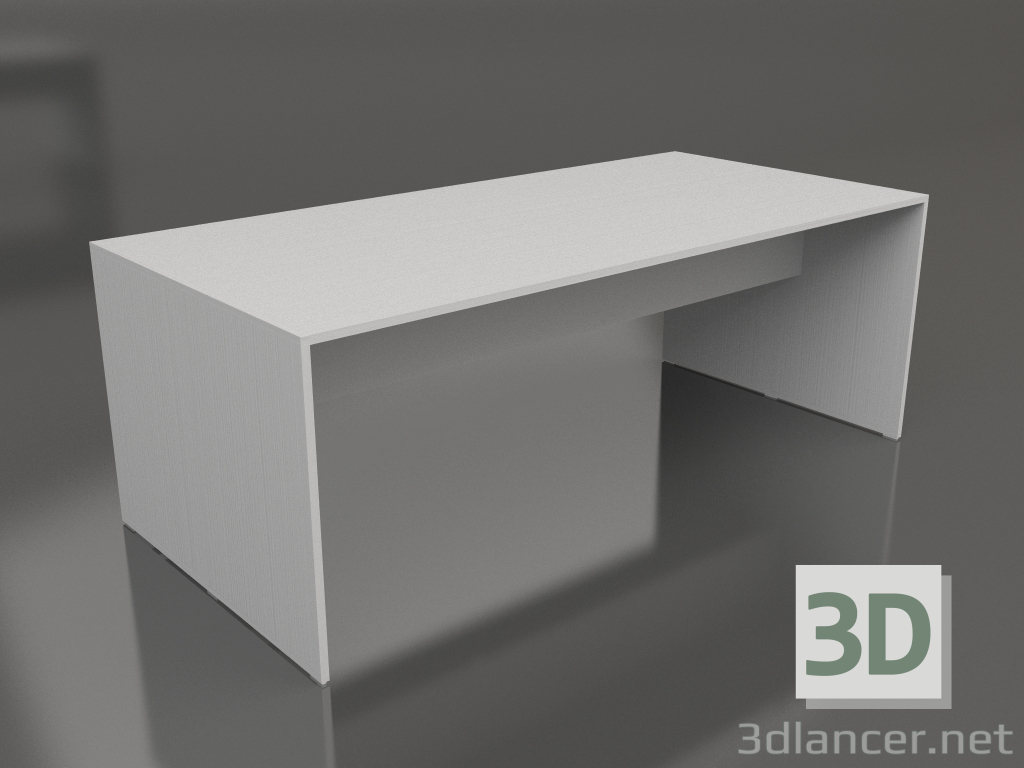 3d model Mesa de comedor 210 (Anodizado plata) - vista previa