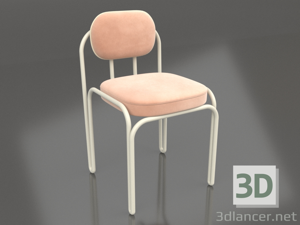 3d model Chair Tyanuchka (Peach Mousse) - preview