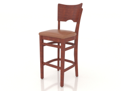 Bar stool York (Cognac)