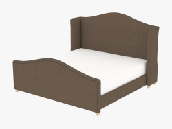 Letto matrimoniale ATHENA KING SIZE (5008K Brown)