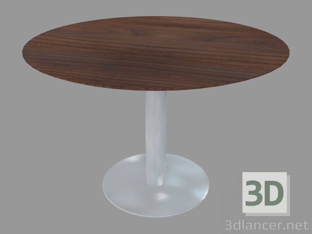 modèle 3D Table à manger (noyer D110) - preview