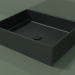 3d model Lavabo sobre encimera (01UN31301, Deep Nocturne C38, L 60, P 48, H 16 cm) - vista previa