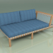 3D Modell Sofa (linkes Modul) 122 - Vorschau