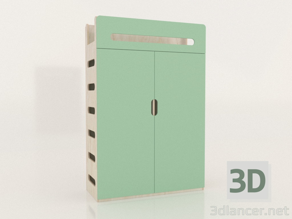 3D Modell Kleiderschrank geschlossen MOVE WD (WMMWD2) - Vorschau