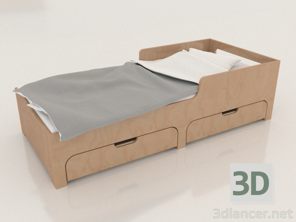 3D modeli Yatak MODU CR (BVDCR1) - önizleme