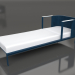 3D Modell Chaiselongue (Graublau) - Vorschau