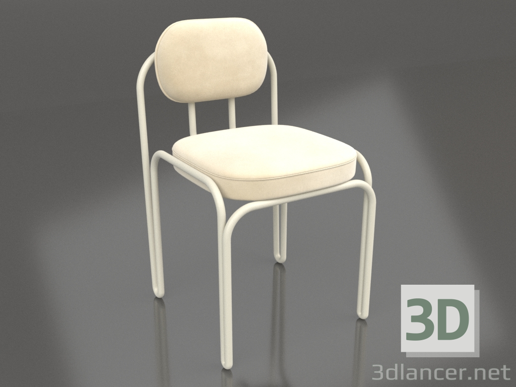 3d model Tyanuchka chair (cotton candy) - preview