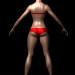 Fitness Girl 3D-Modell kaufen - Rendern