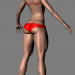 Fitness Girl 3D-Modell kaufen - Rendern