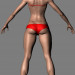 Fitness Girl 3D-Modell kaufen - Rendern