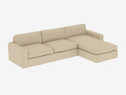 Modulare Ecksofa UPHOLSTERED SECTIONAL RAF