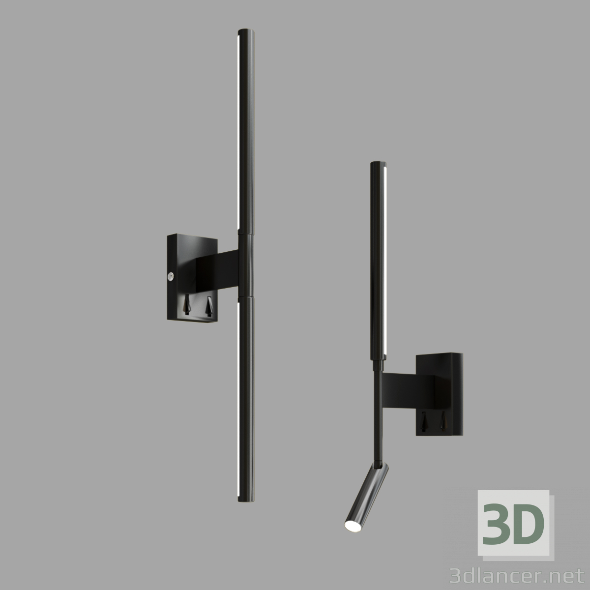 3d ST-Luce Wall lamp collection model buy - render