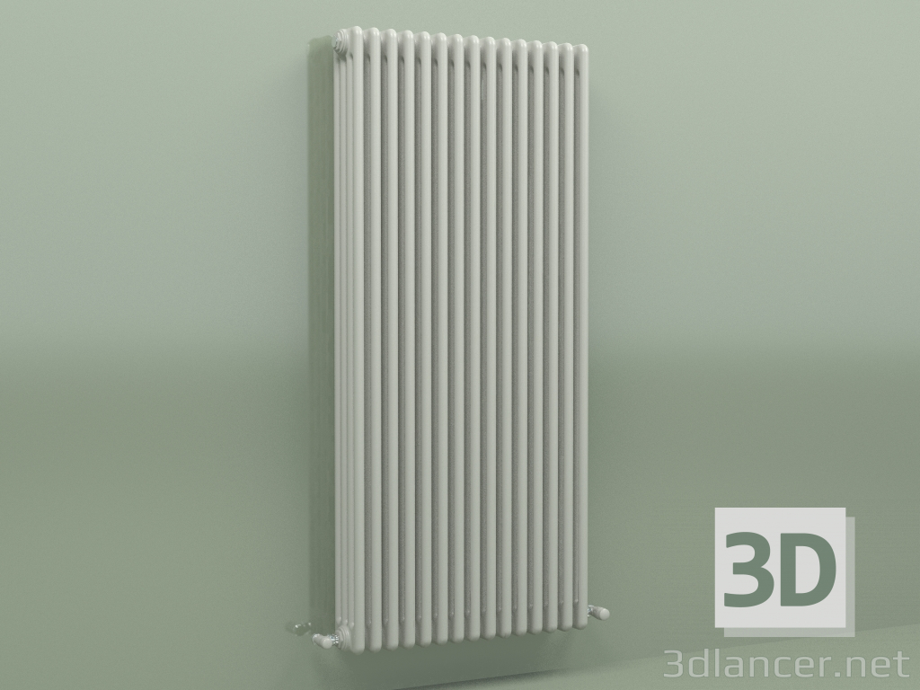 modèle 3D Radiateur TESI 4 (H 1500 15EL, gris Manhattan) - preview