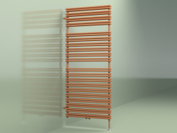 Heated towel rail - Mauritius (MAU 18 07, RAL - 8023)