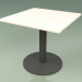 3d model Table 001 (Metal Smoke, Weather Resistant White Colored Teak) - preview