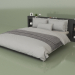 Modelo 3d Cama com organizadores 1800 x 2000 (10333) - preview