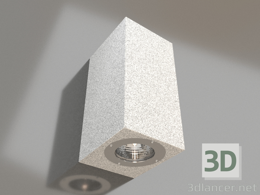 3d model Wall street lamp (7182) - preview