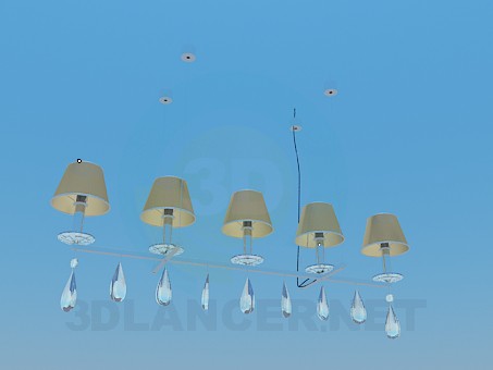 3d model Chandelier - preview