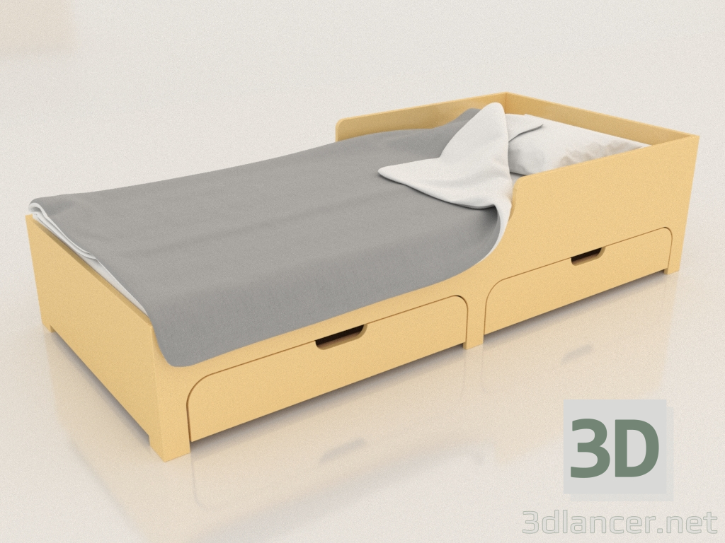 3d model Cama MODO CR (BSDCR2) - vista previa