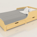 3d model Cama MODO CR (BSDCR2) - vista previa