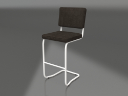 Tabouret de bar Ridge Rib Kink (Gris)