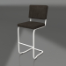 3d model Bar stool Ridge Rib Kink (Grey) - preview