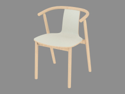 Dining chair with armrests Bac