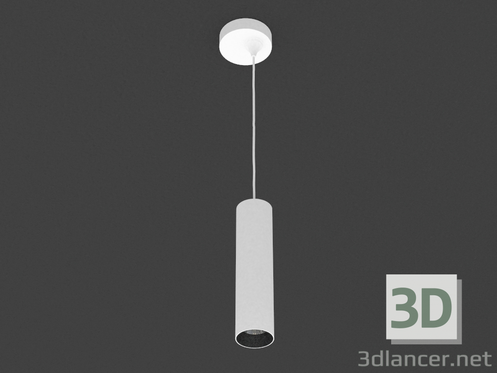 3d model La lámpara de LED (base DL18629_01 Blanco S + DL18629 R1 Kit W Dim) - vista previa