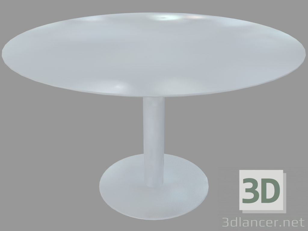 3d model Mesa de comedor (lacado en blanco D120) - vista previa