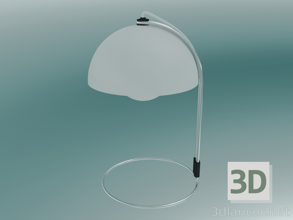 modèle 3D Lampe de table Flowerpot (VP4, Ø23cm, H 35.9cm, Matt White) - preview