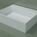 modello 3D Lavabo da appoggio (01UN31302, Glacier White C01, L 60, P 48, H 16 cm) - anteprima