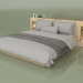 Modelo 3d Cama com organizadores 1800 x 2000 (10332) - preview