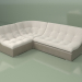 3D Modell Modulares Ecksofa Porto Puma (Set 3) - Vorschau